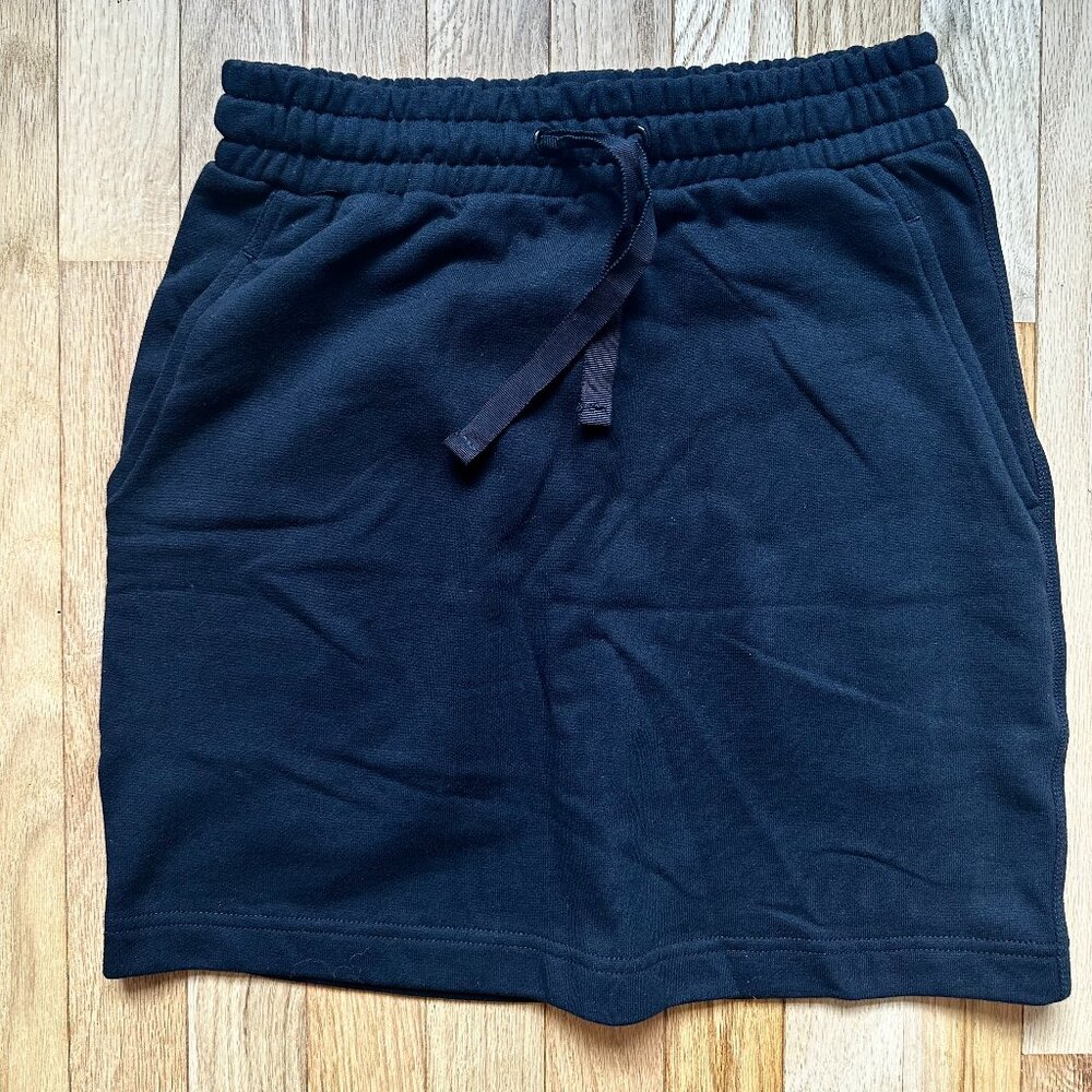 As Colour Black Terry Sweatskirt XS
